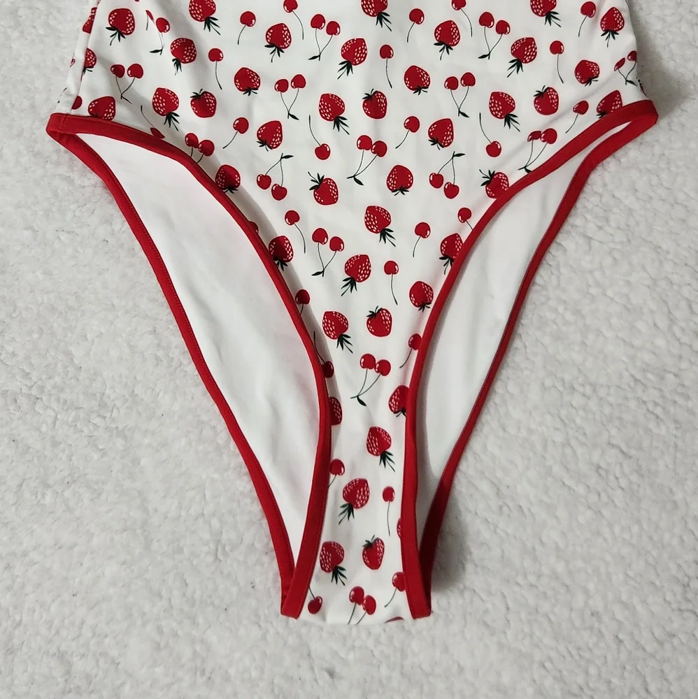 New!Frankies Bikini X Pink Marlow One Piece Swimsuit‎